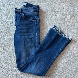 Zara navy blue jeans